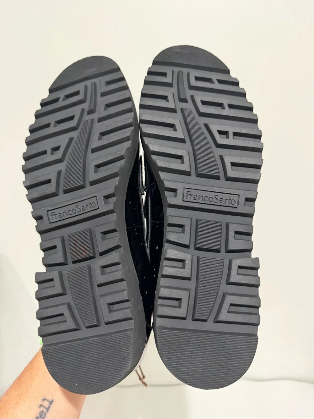 FRANCO SARTO Camrynn Loafer Lug Sole Black NEW Preppy Classic Size 9